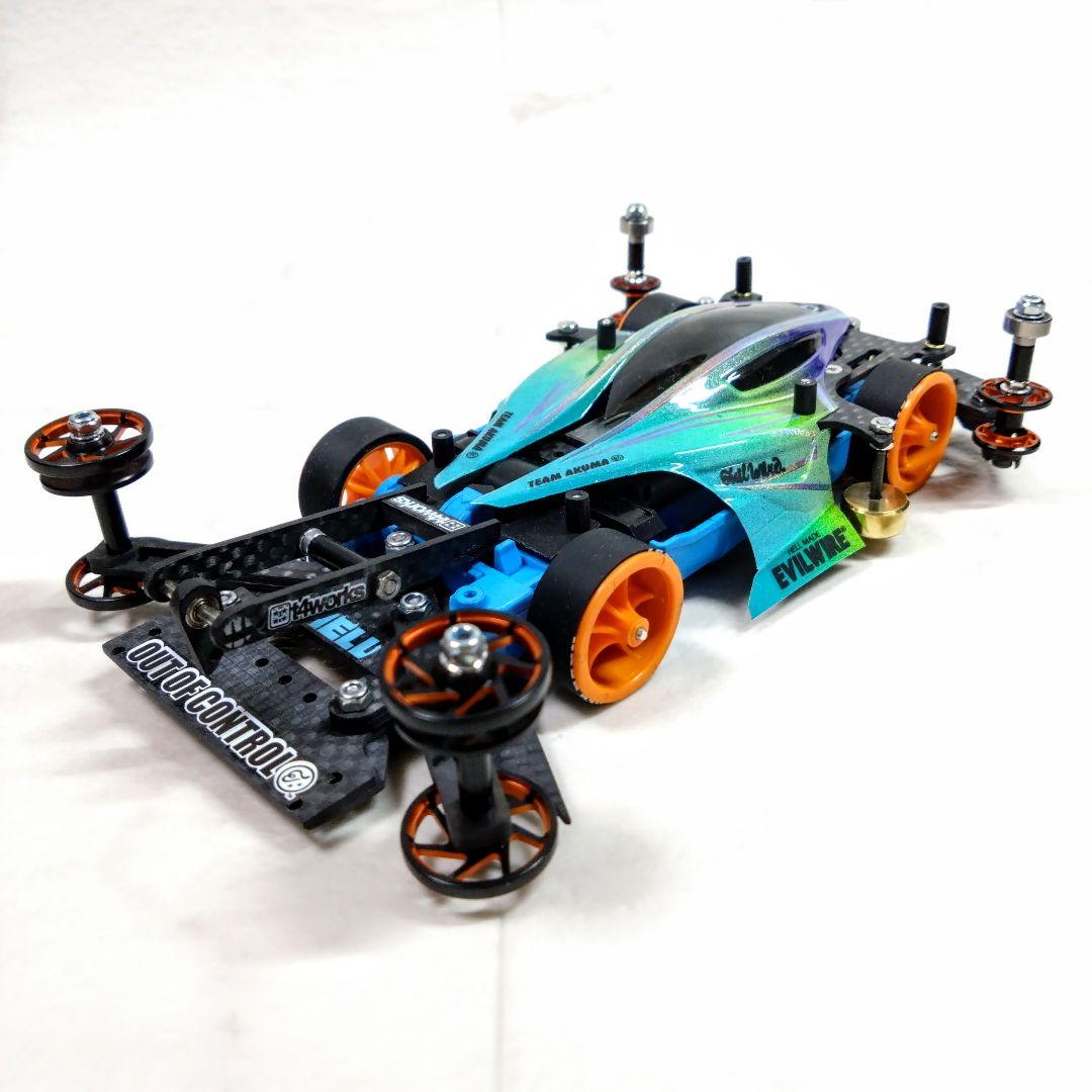 ミニ四駆　完成品　デュアルリッジ　DUAL RIDGE MSシャーシ