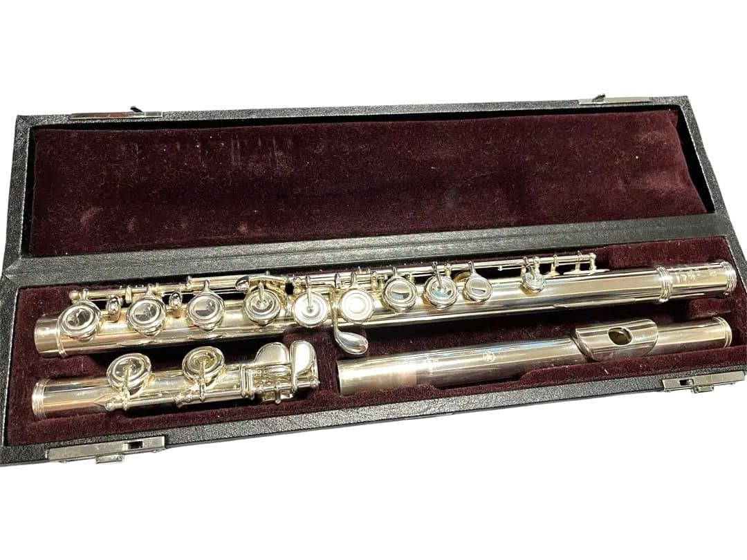 YAMAHA YFL 514 頭部管銀製 プロモデル 廃番 付属品付き 吹奏楽