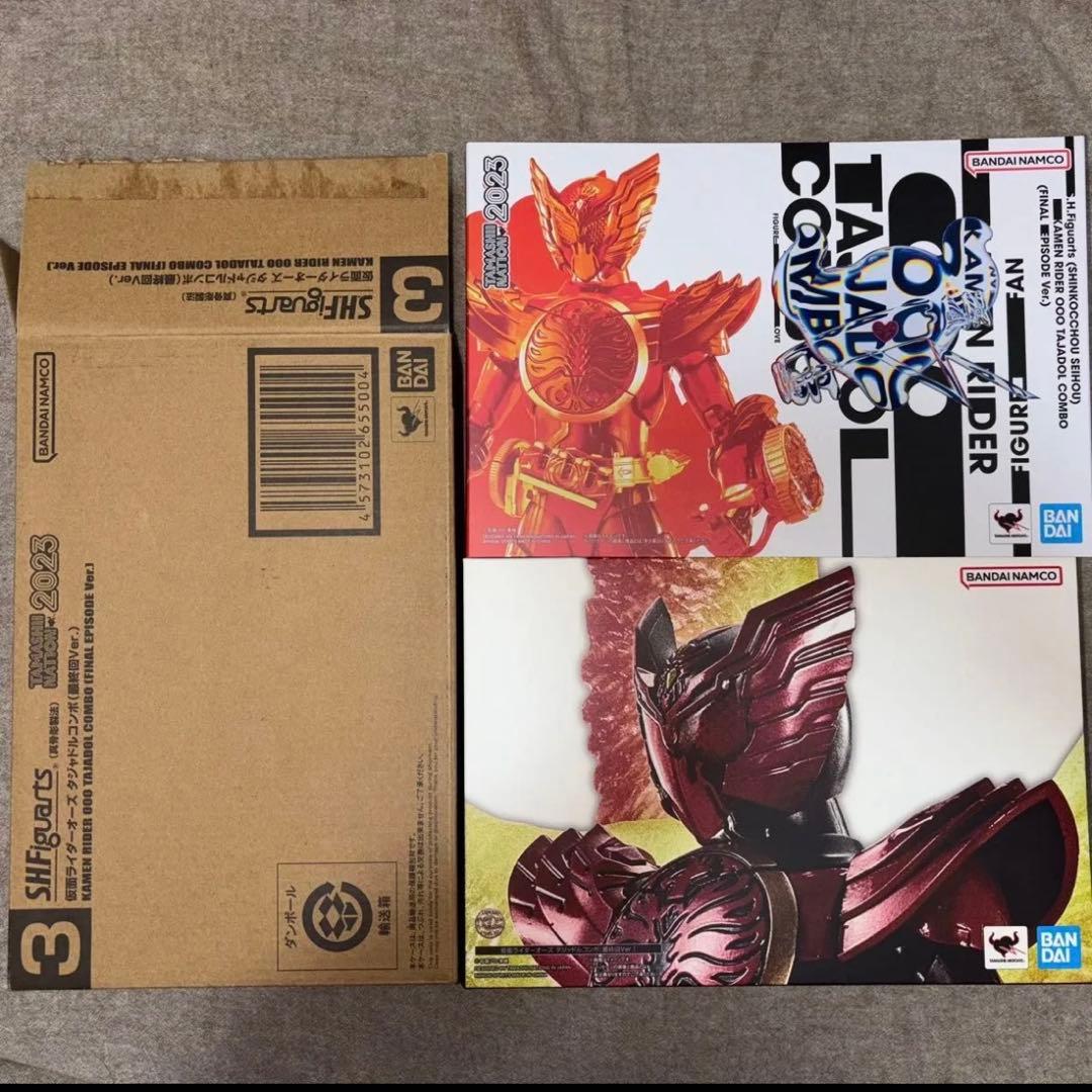 美品S.H.Figuarts 真骨彫製法 仮面ライダーオーズ タジャドルコンボ