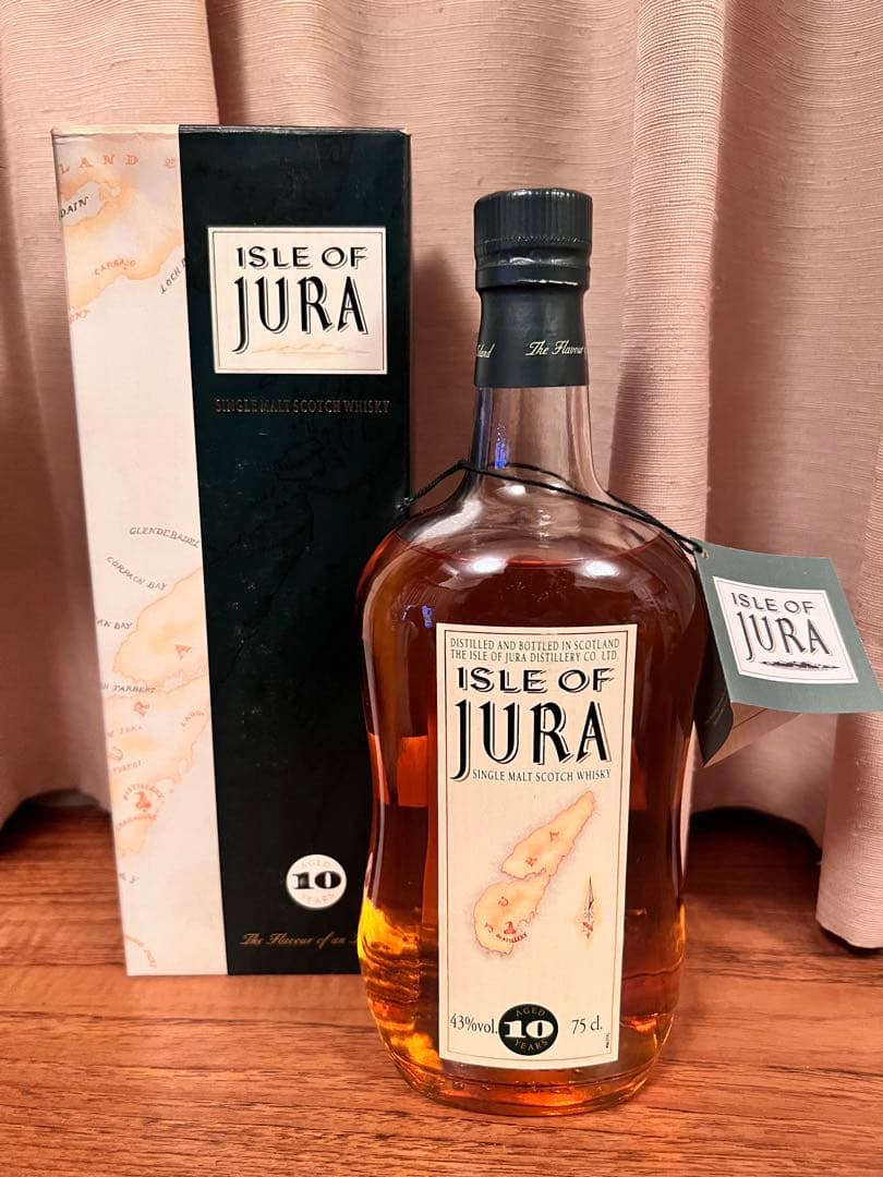 ISLE of JURA 750ml 43度　10年　古酒　箱有り