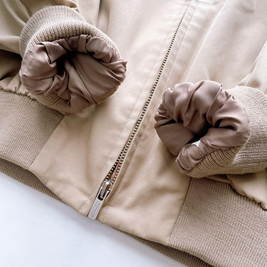 希少 バーバリー スイングトップ ノバチェック シャドーチェック ホース刺繍 M