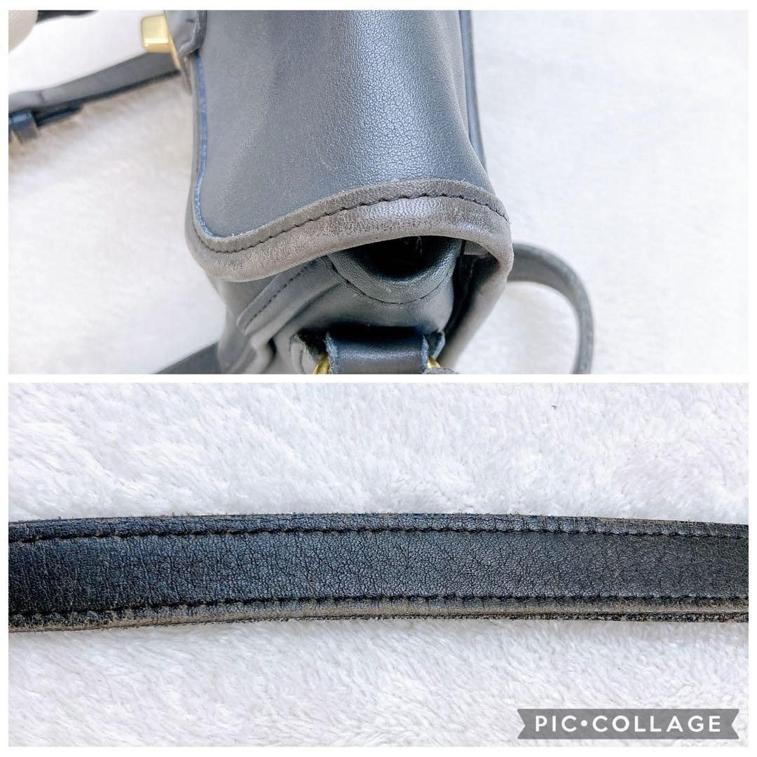 バッグ Vintage Coach Devon Turn Rock Gray rare