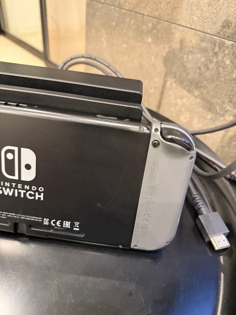 Nintendo Switch本体【グレーカラー】使用期間は約１年程