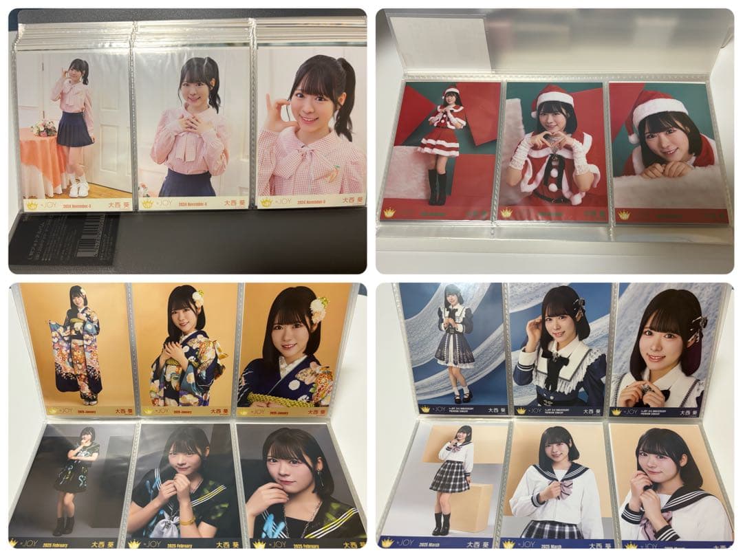 ニアジョイ　大西葵　フルコンプ　まとめ売り　直筆あり
