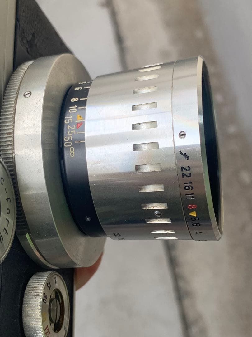 argus c-forty-four 50 f1.9 シャッターOK ジャンク