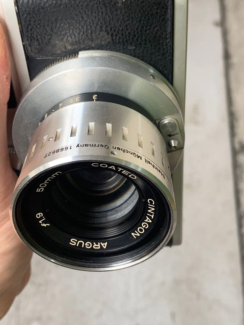 argus c-forty-four 50 f1.9 シャッターOK ジャンク