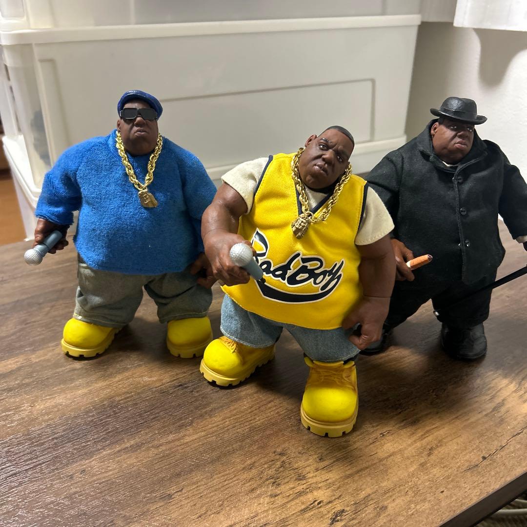 Notorious B.I.G. フィギア　3体セット