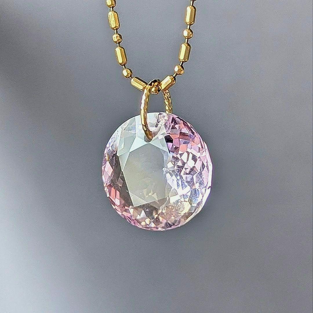 ♢N♢K18 アメトリン 5.7ct ネックレスチャ―ム ペンダントトップ