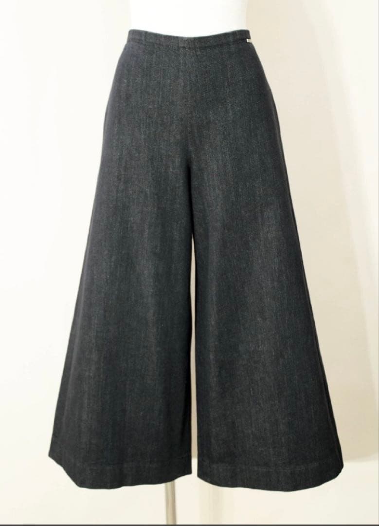 foxey フォクシー　デニム　ワイドパンツ