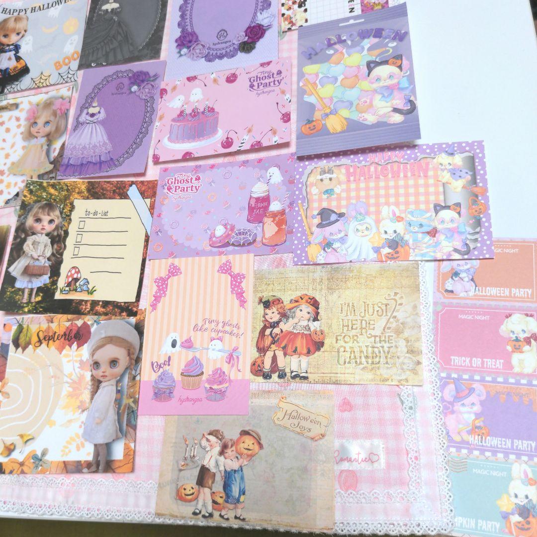 いちご様ご確認用♥ハロウィン＆ガーリードール♥可愛いバラメモ♯680