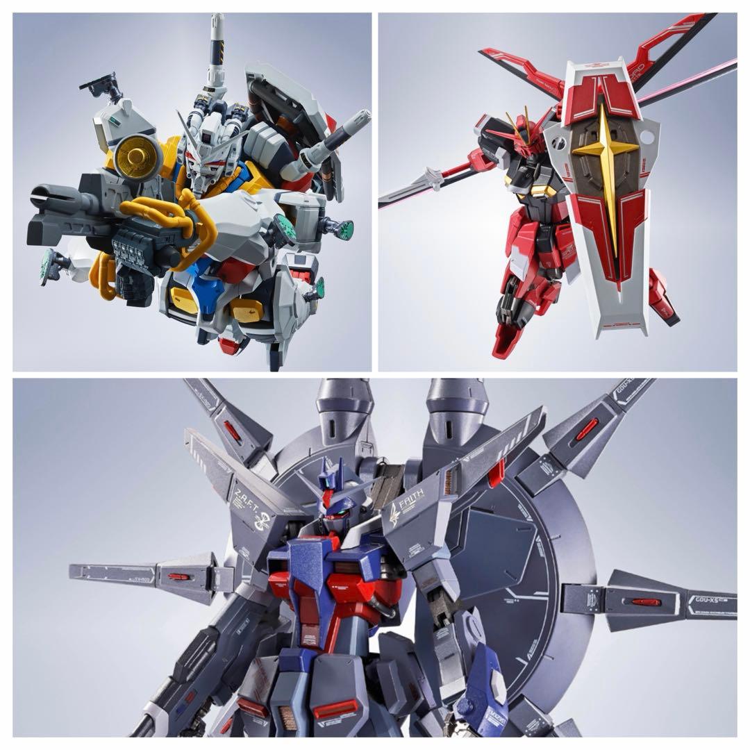 新品未開封　プレバン限定　L ROBOT魂 超合金　 3点SET