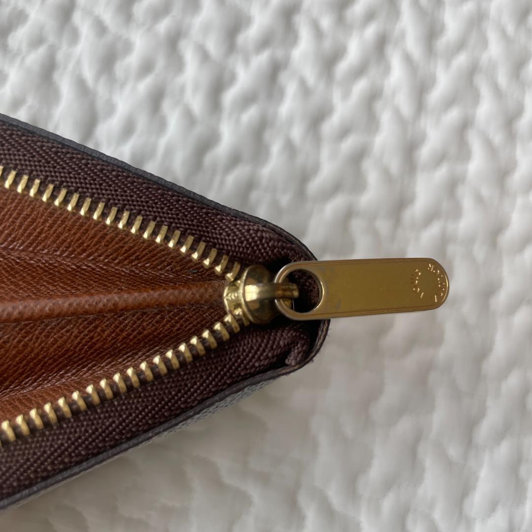 【美品】LOUIS VUITTON ジッピー パース