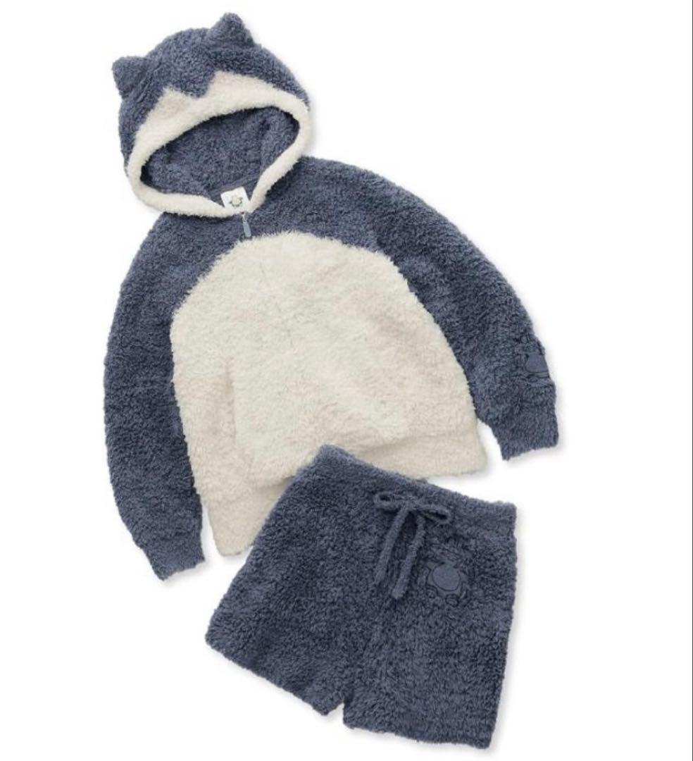 ジェラートピケ カビゴンパーカ&ショートパンツセット　【未使用】