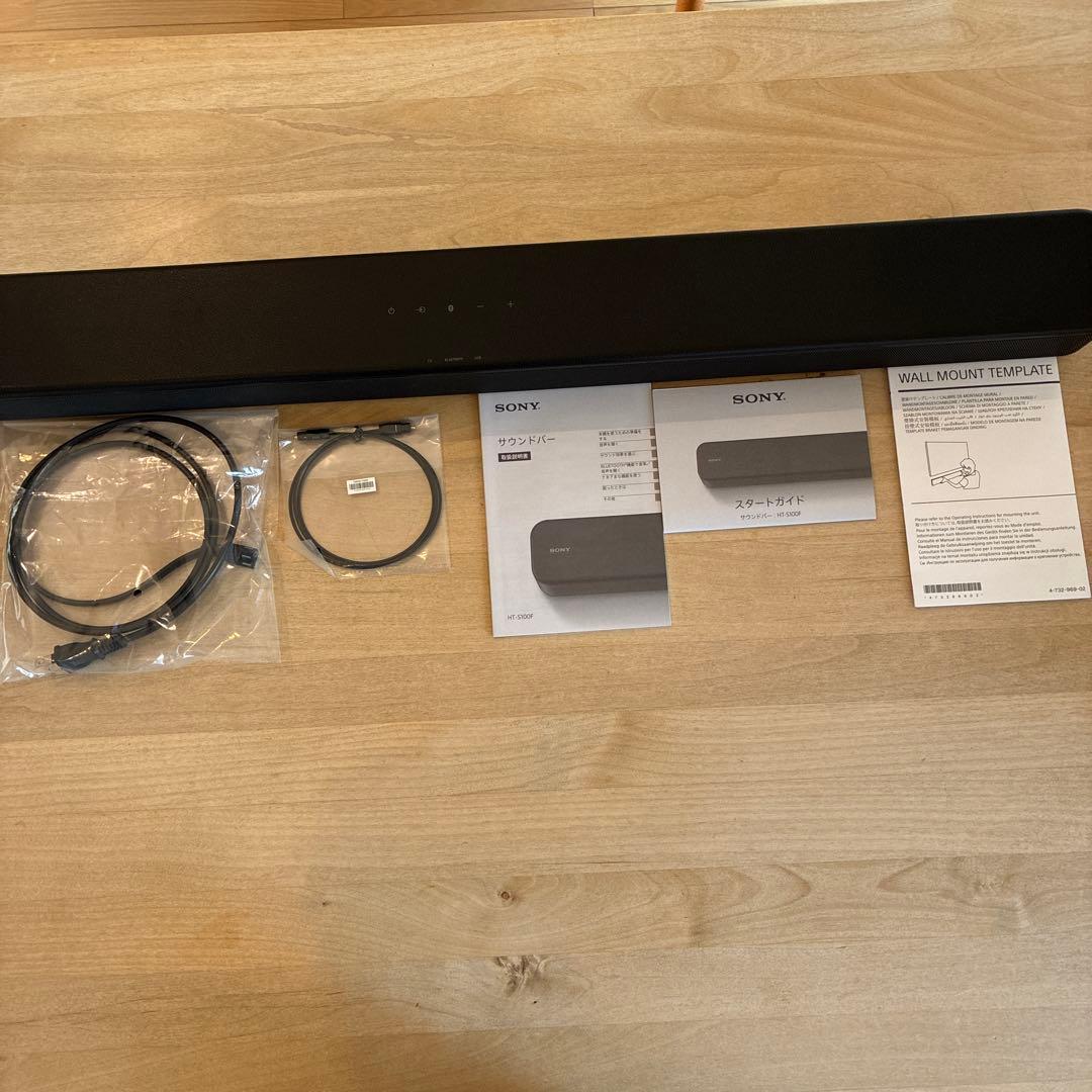 SONY サウンドバー　HT-S100F