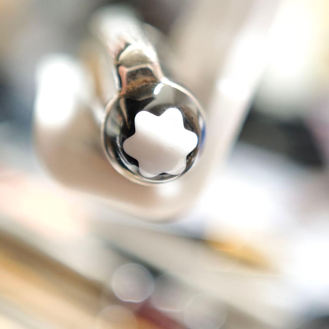 montblanc 163 プラチナ ローラーボールペン モンブラン