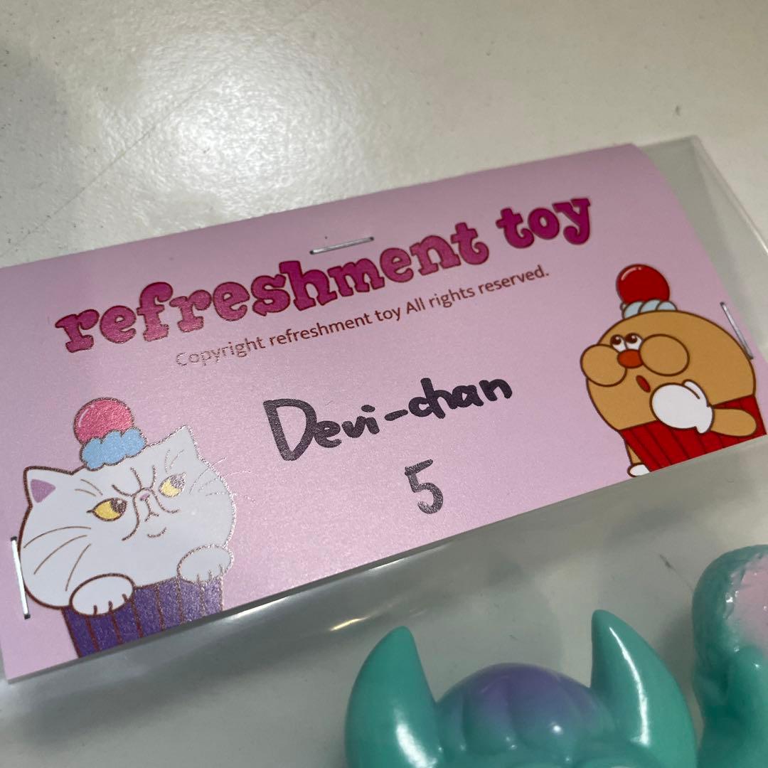 お値下げ　リフレッシュメントトイ devi-chan ソフビ