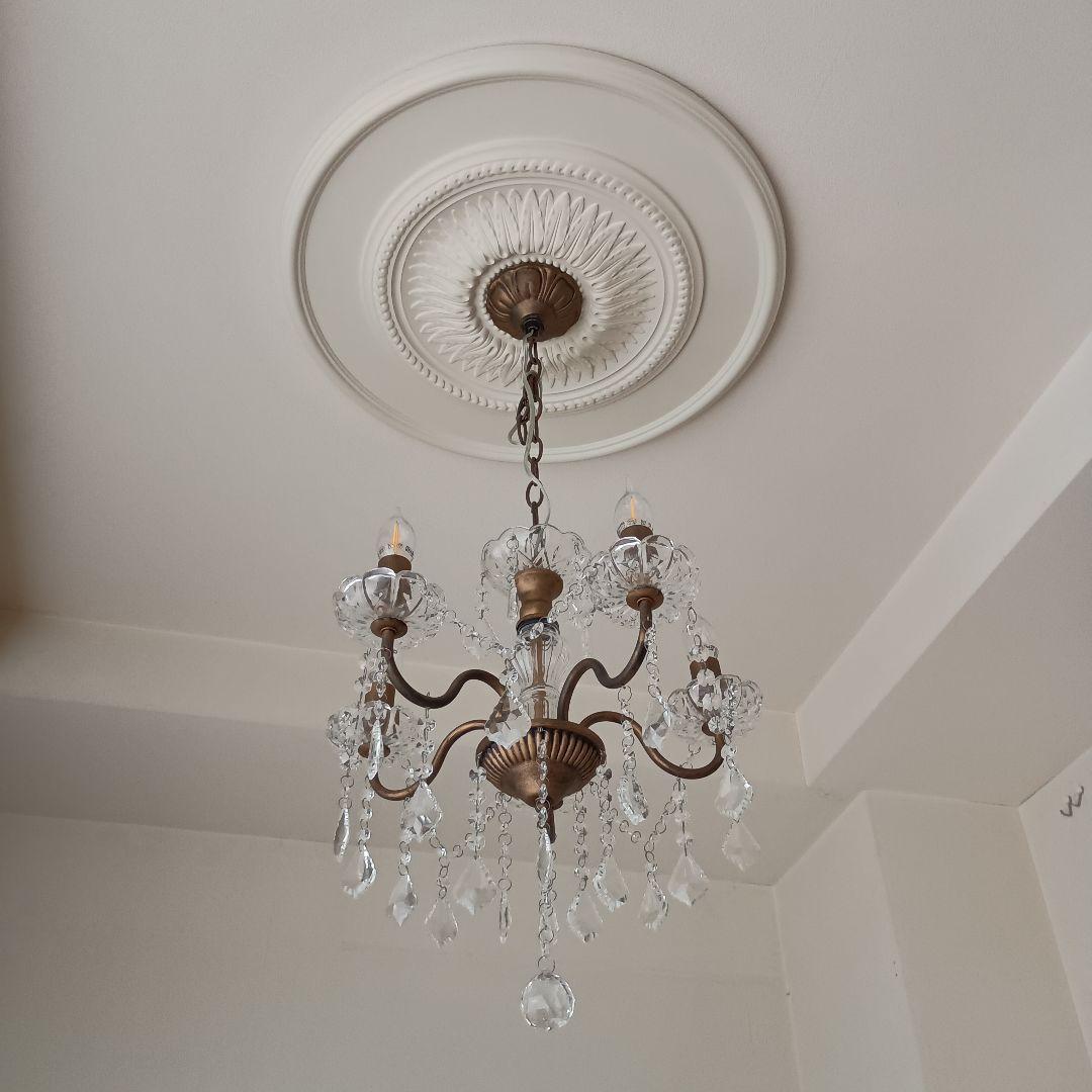 レーヌ 5灯シャンデリア OS-001-5_AT 　メダリオン は別販売