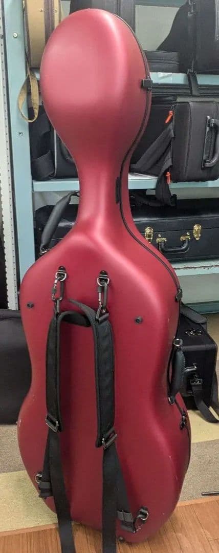 CFC-2S Carbon Mac カーボンマック チェロケース ワインレッド