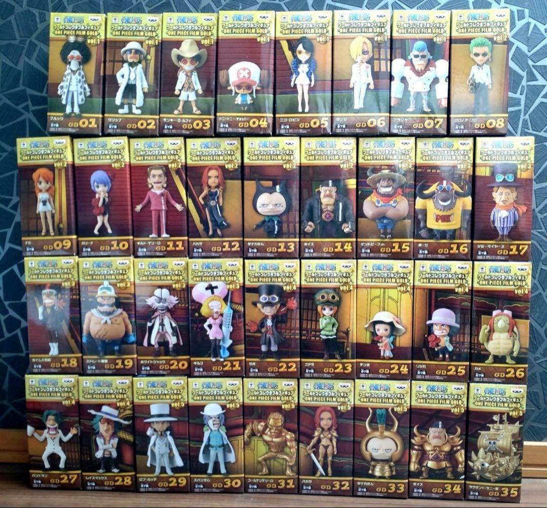 ワーコレ　フィルムゴールド　35点　フルコンプリートセット