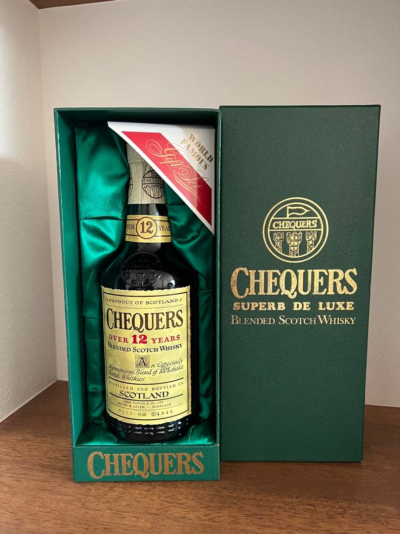 チェッカーズ CHEQUERS ウイスキー 750ml 【新品・未開栓】