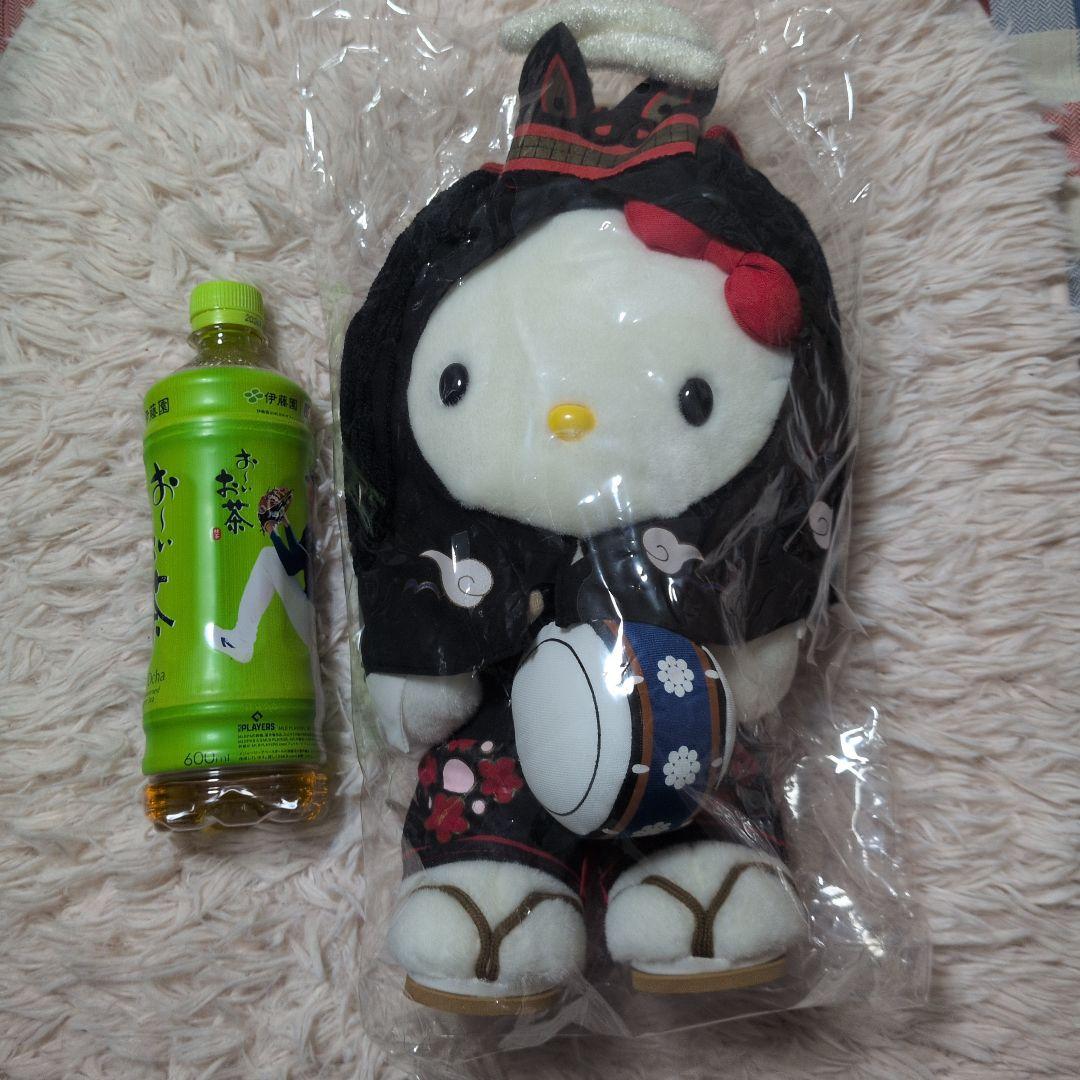 未開封　岩手限定　キティ　鹿踊りぬいぐるみ ご当地限定