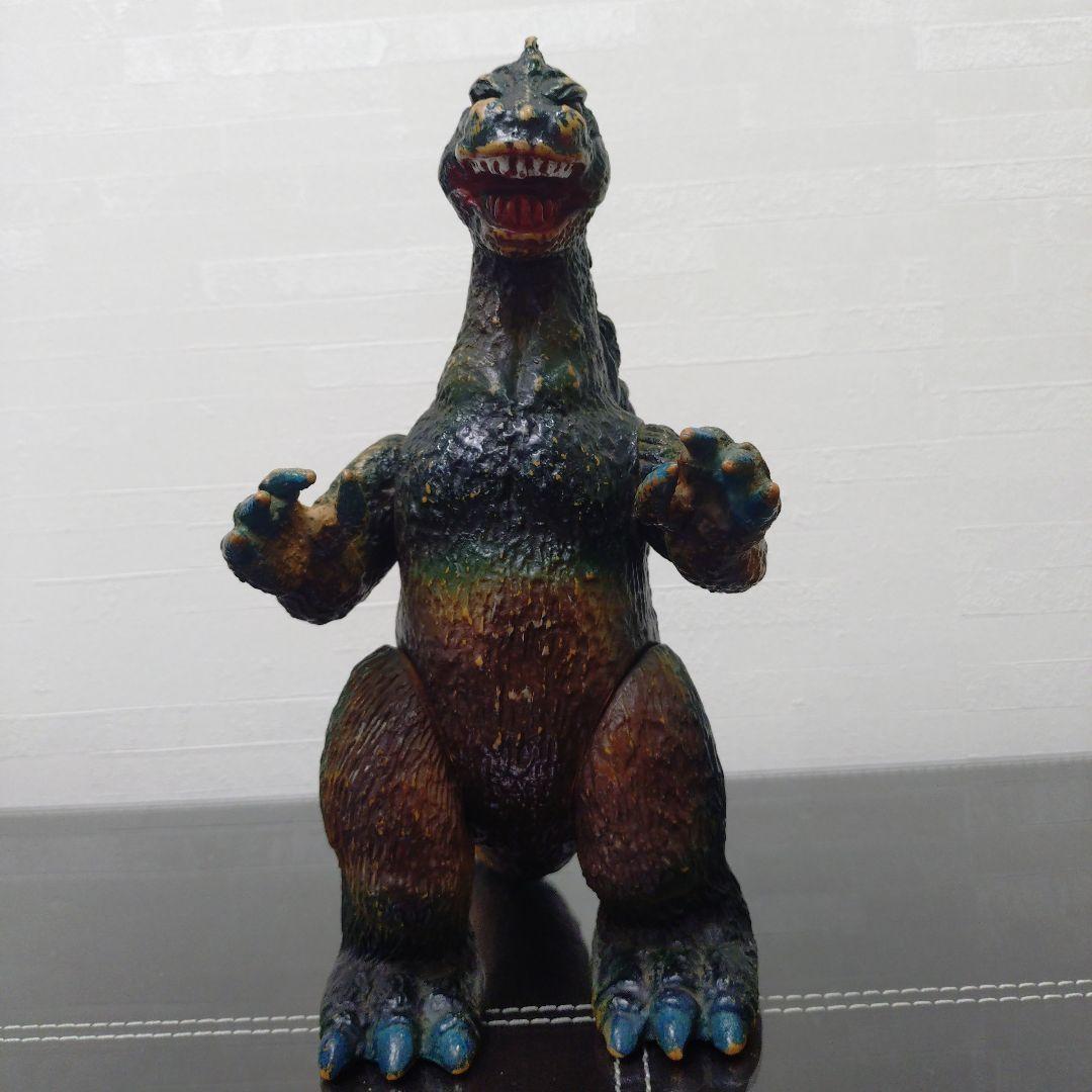 ブルマァク　ジャイアントゴジラ　当時物　ソフビ　ゴジラ