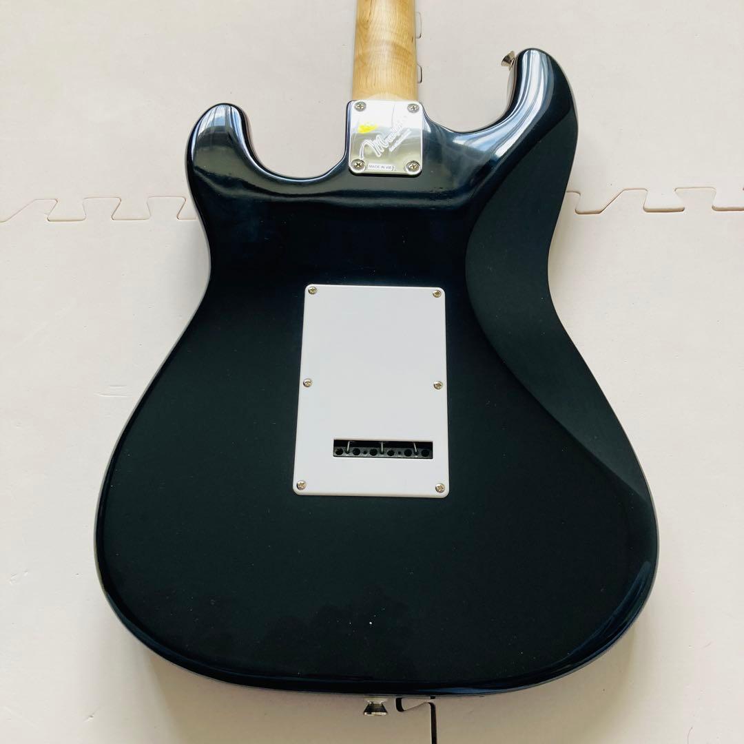 Mavis　メイビス　エレキギター　ストラトキャスター　ブラック　ソフトケース付