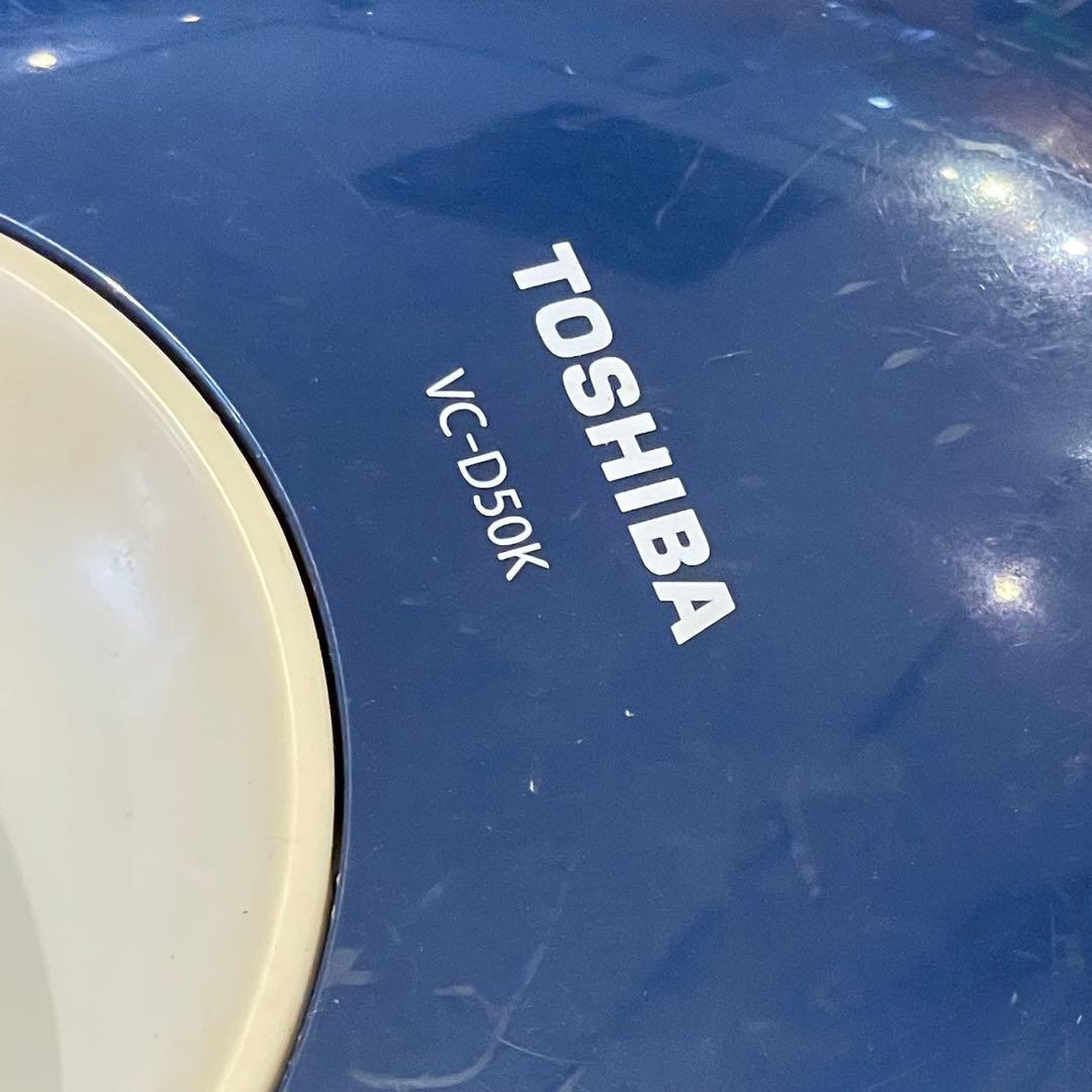 可動品　TOSHIBA 紙パック式クリーナー　VC-D50K 掃除機　昭和