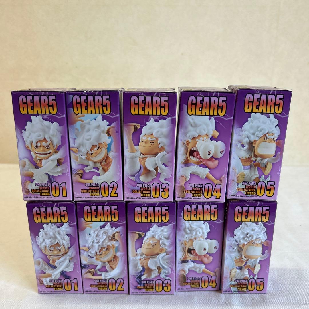ワールドコレクタブルフィギュアGEAR5スペシャル&メタリックカラー