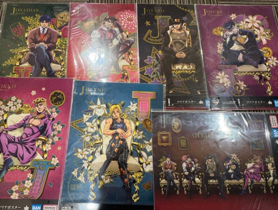 一番くじ ジョジョワールド ジョジョの奇妙な冒険 フィギュアフルコンプリート