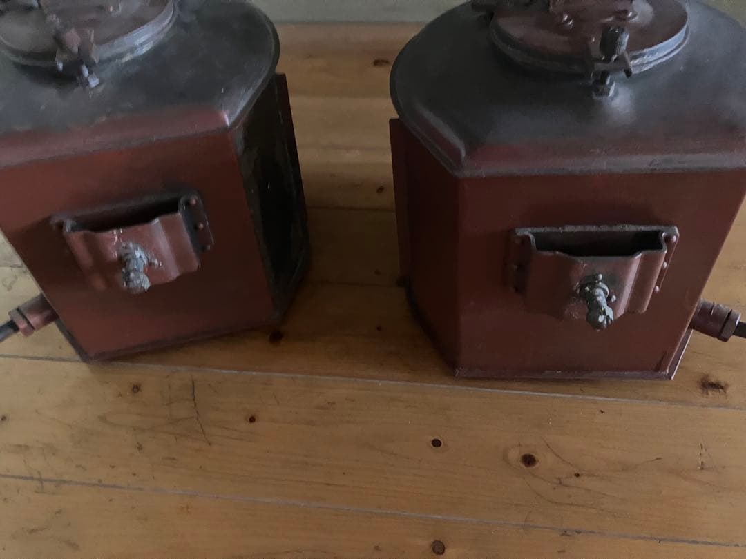 【アンティーク】船の前照灯