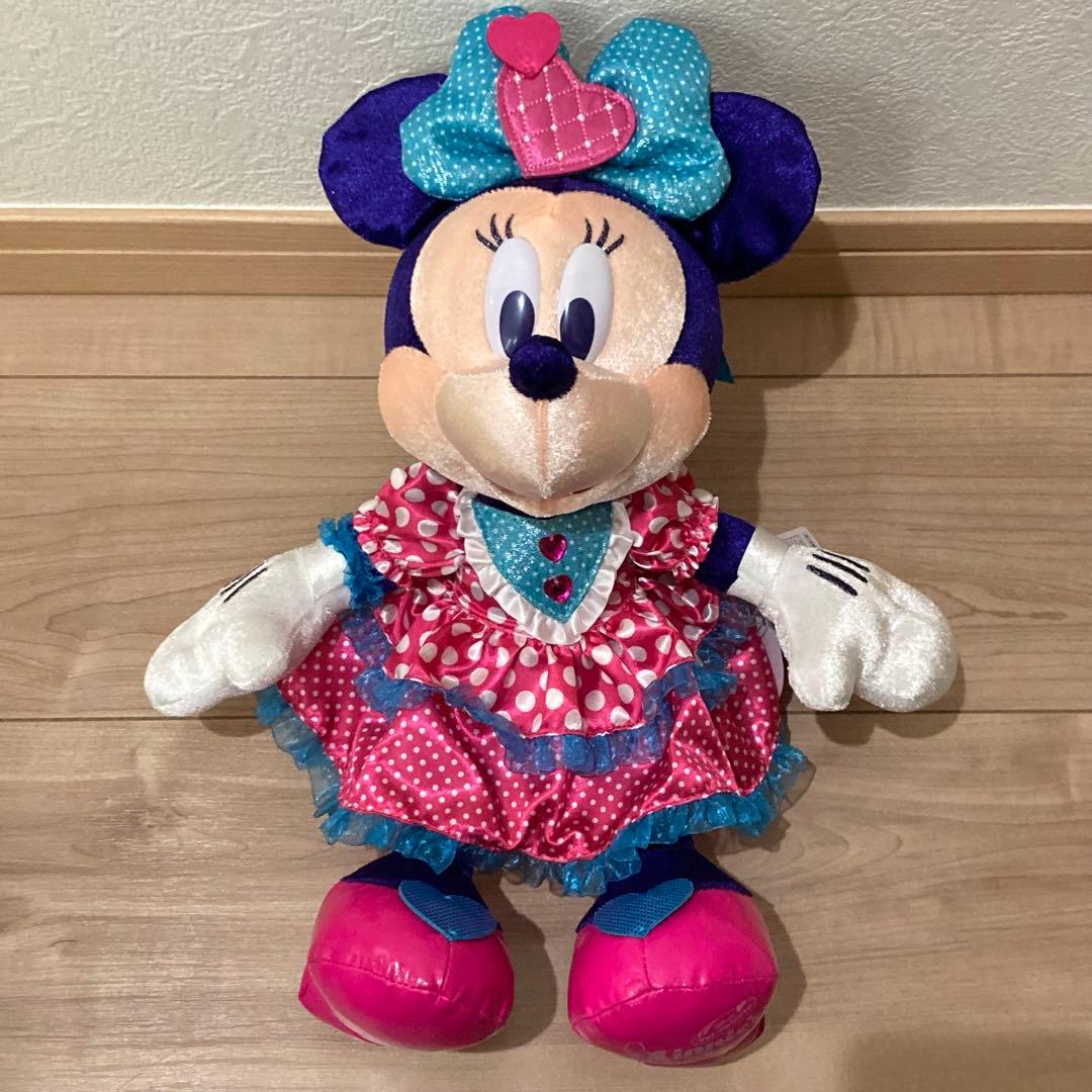 ぬいぐるみ　ミニーマウス　ディズニーパルパルーザ　ミニーのファンダーランド