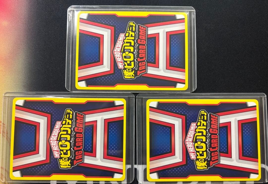 僕のヒーローアカデミア タッグカードゲーム　PU３枚セット