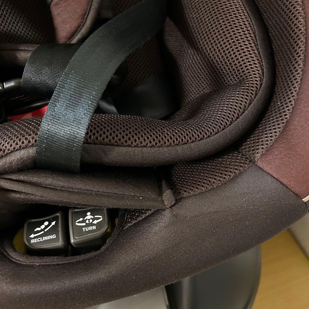 コンビ クルムーヴスマート エッグショック JG-600 ブラウン シートベルト