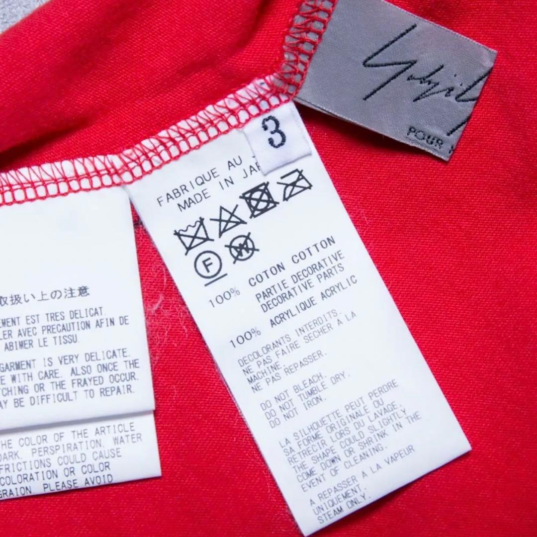 YOHJI YAMAMOTO pour homme ノースリーブ19ssサイズ3