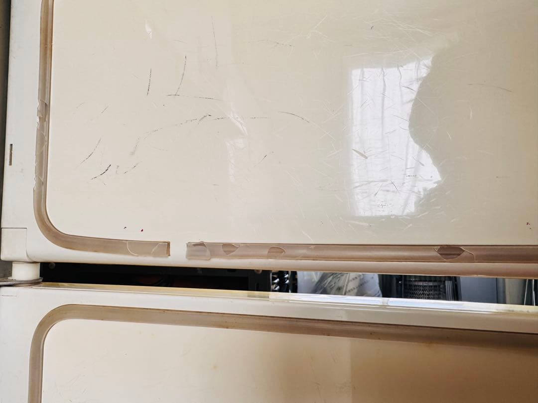 ホウエイ 業務用 タオルウォーマー 2段2扉 ホワイト 動作品 送料込み