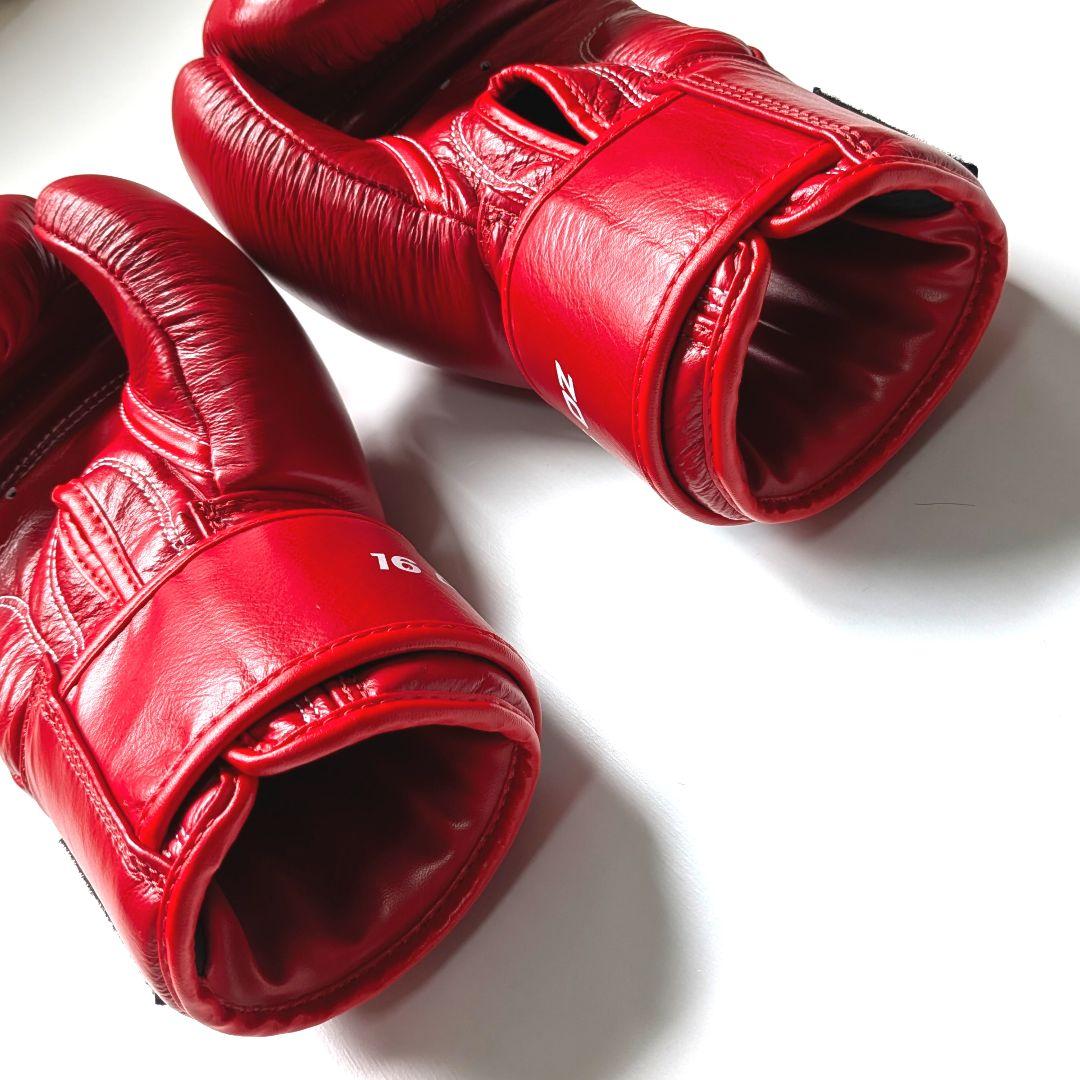 niniです！極美品 K-1 ボクシンググローブ 赤 16oz