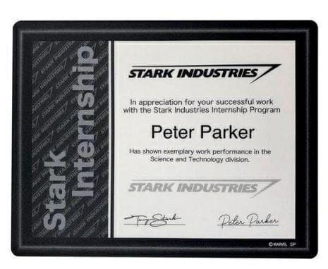 スターク・インダストリーズ　ＴシャツサイズＭ セット 非売品ノベルティ付