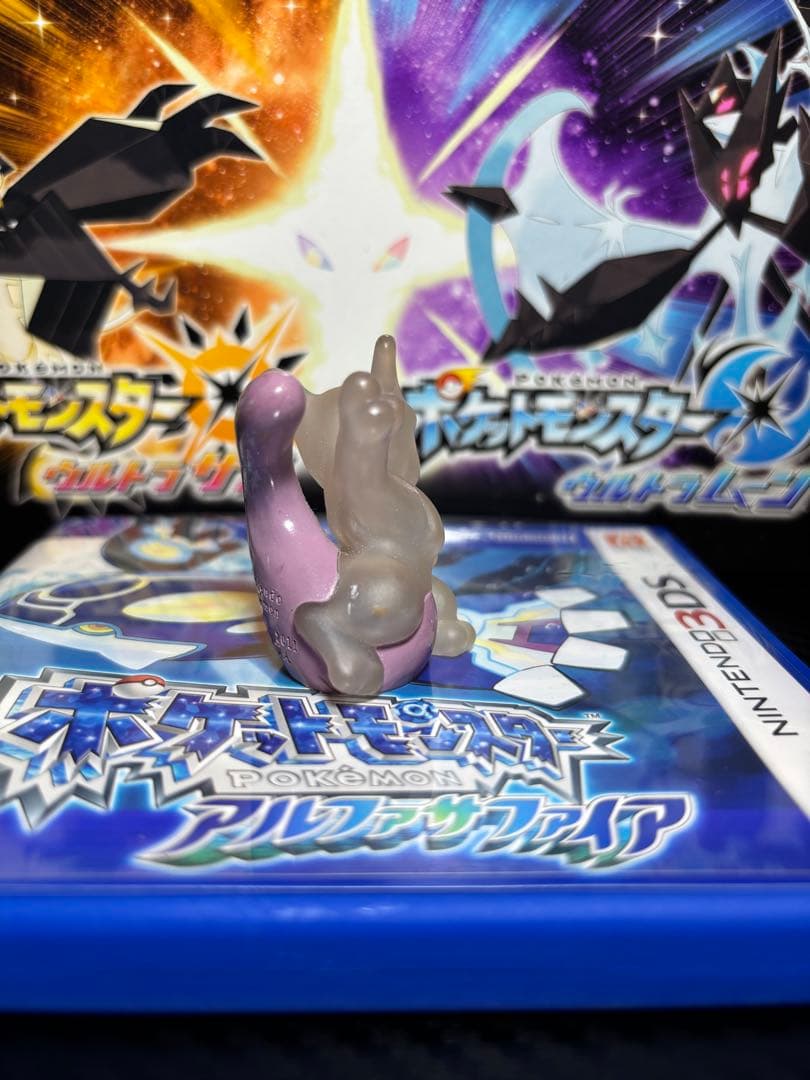 ポケモンキッズ スペシャル ミュウツー クリアバージョン 15周年　指人形