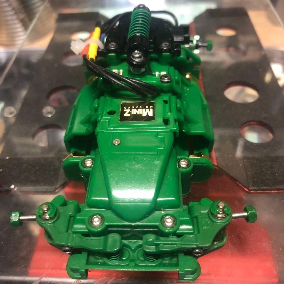 M*a様 京商ミニッツ、MR-03EVO緑シャシー緑モーター、