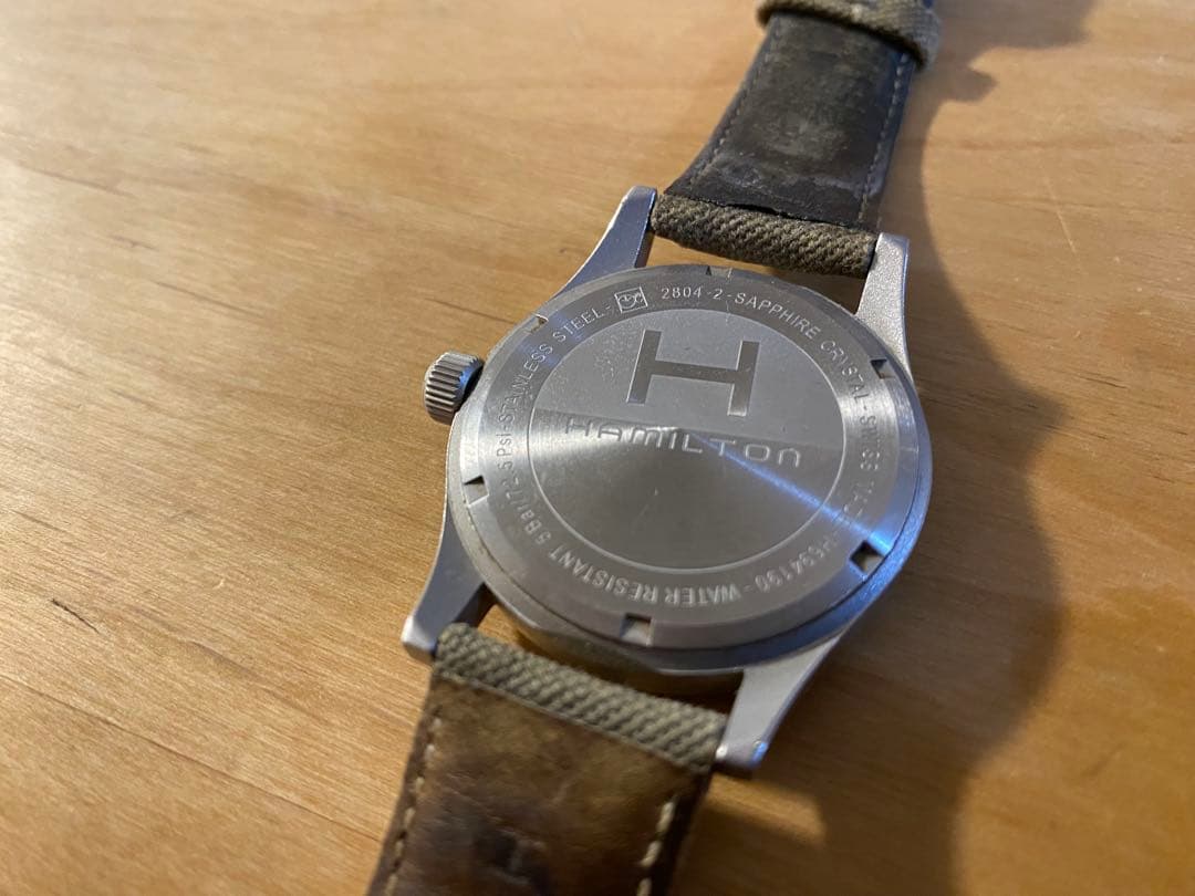 ハミルトン H69419363カーキフィールド Hamilton