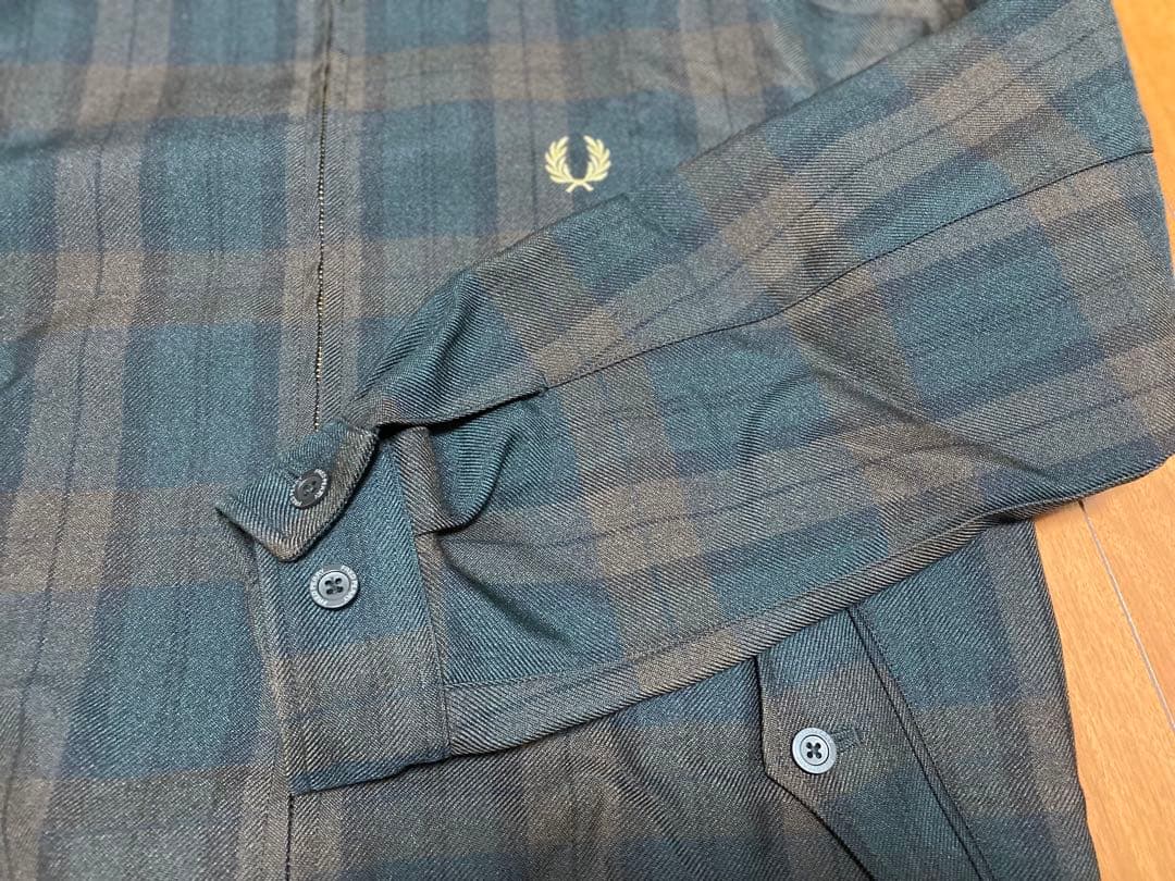 Fred Perry ダークグリーン ブルゾン