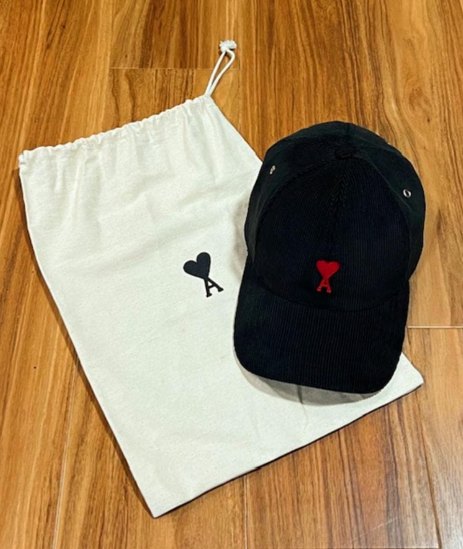 (超レア 美品) AMI PARIS 正規品 男女兼用 アミパリス キャップ