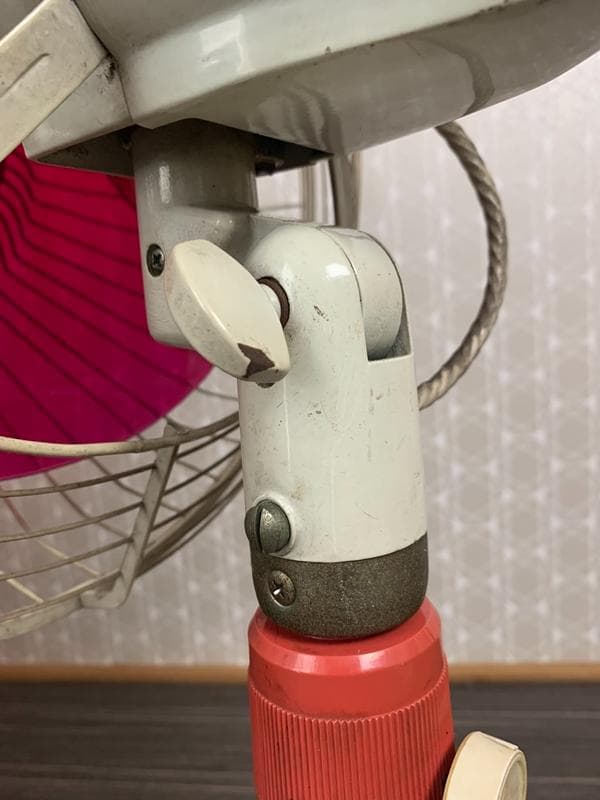 BROTHER ブラザー F30-223 扇風機 ピンク赤レッド 昭和レトロ
