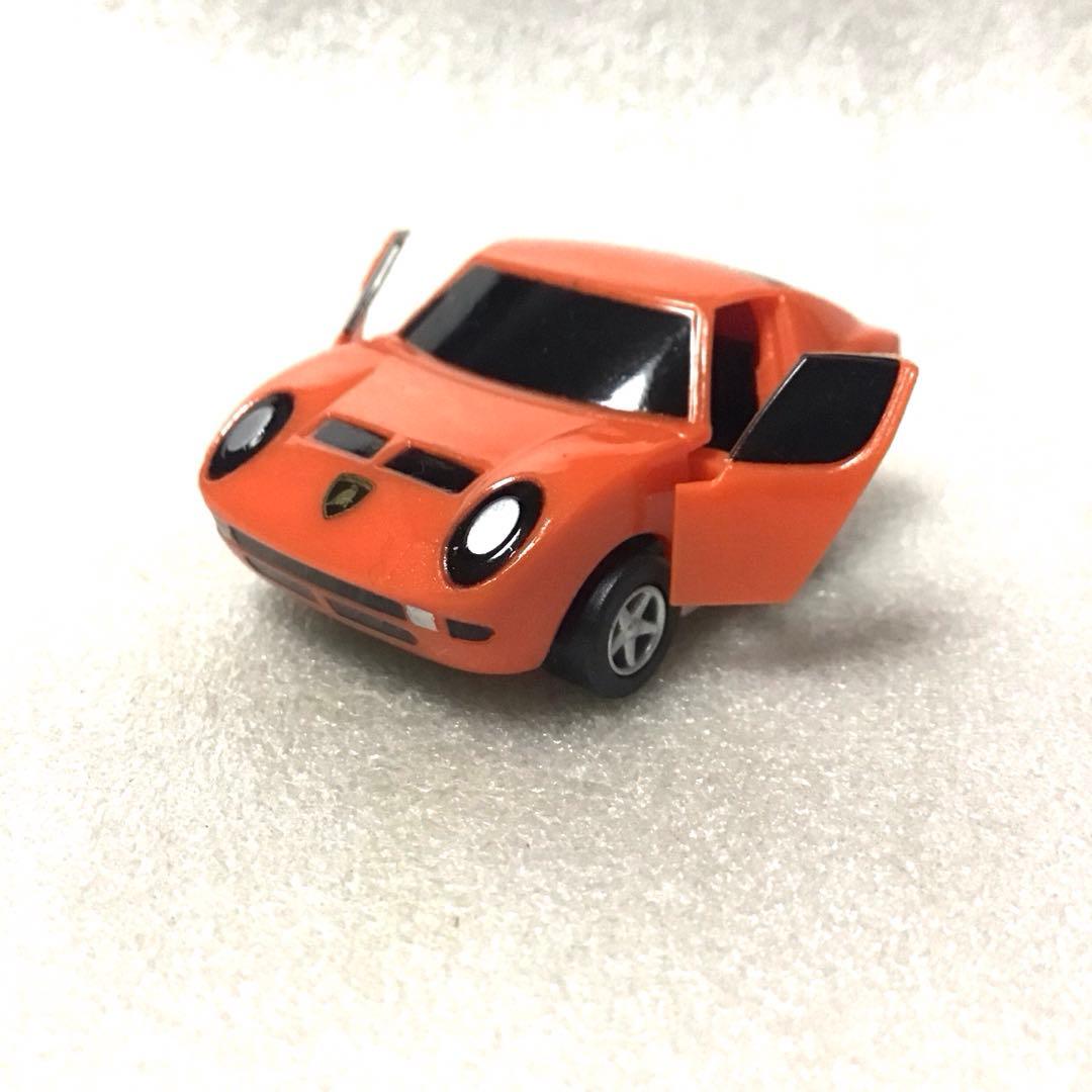 びいどろ様 リクエスト確認用　 ランボルギーニ　ミウラ プルバック　ミニカー