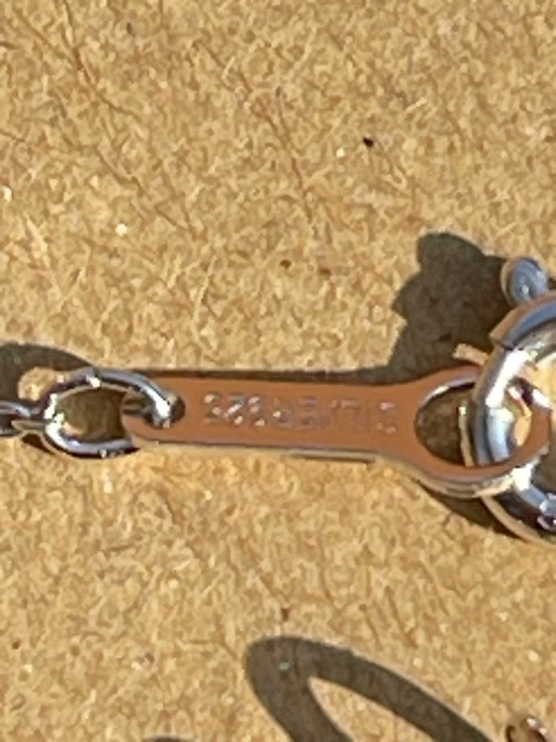 ジュエリーセット（リング・ネックレス・イヤリング）　925 多数刻印あり