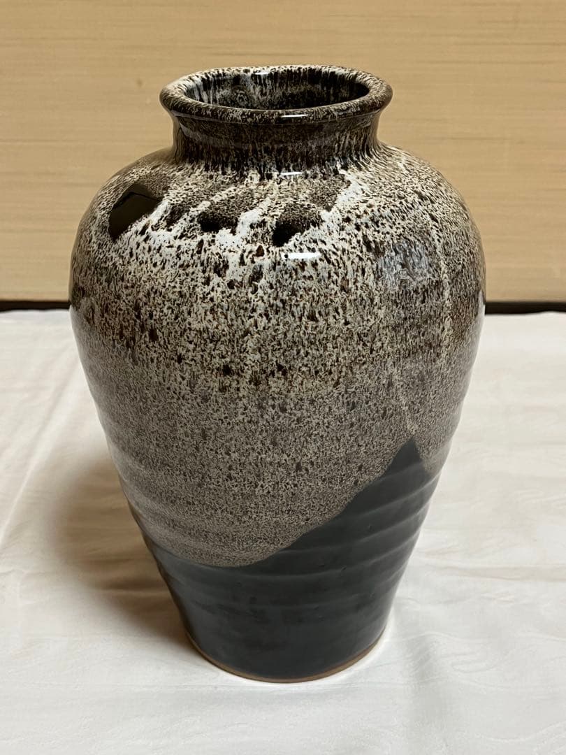 伊達藩窯　針生乾馬　堤焼　花瓶