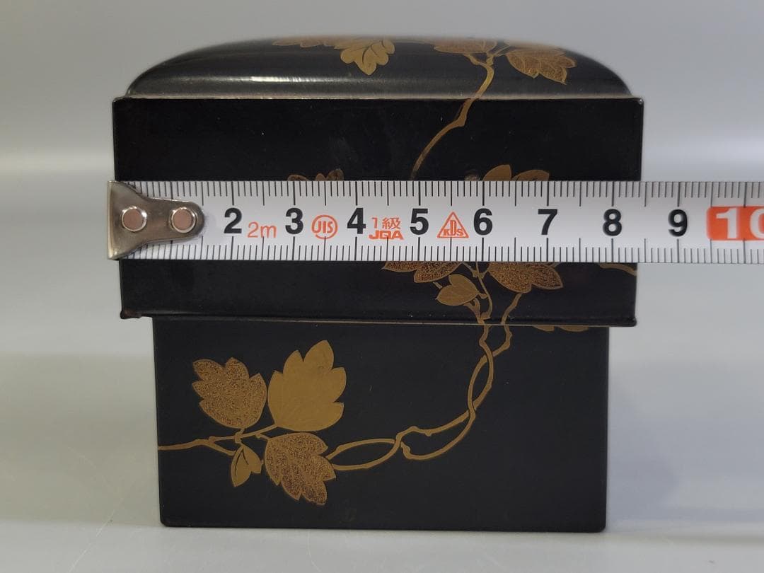 古美術 時代蒔絵 化粧箱 蓋物 DT345