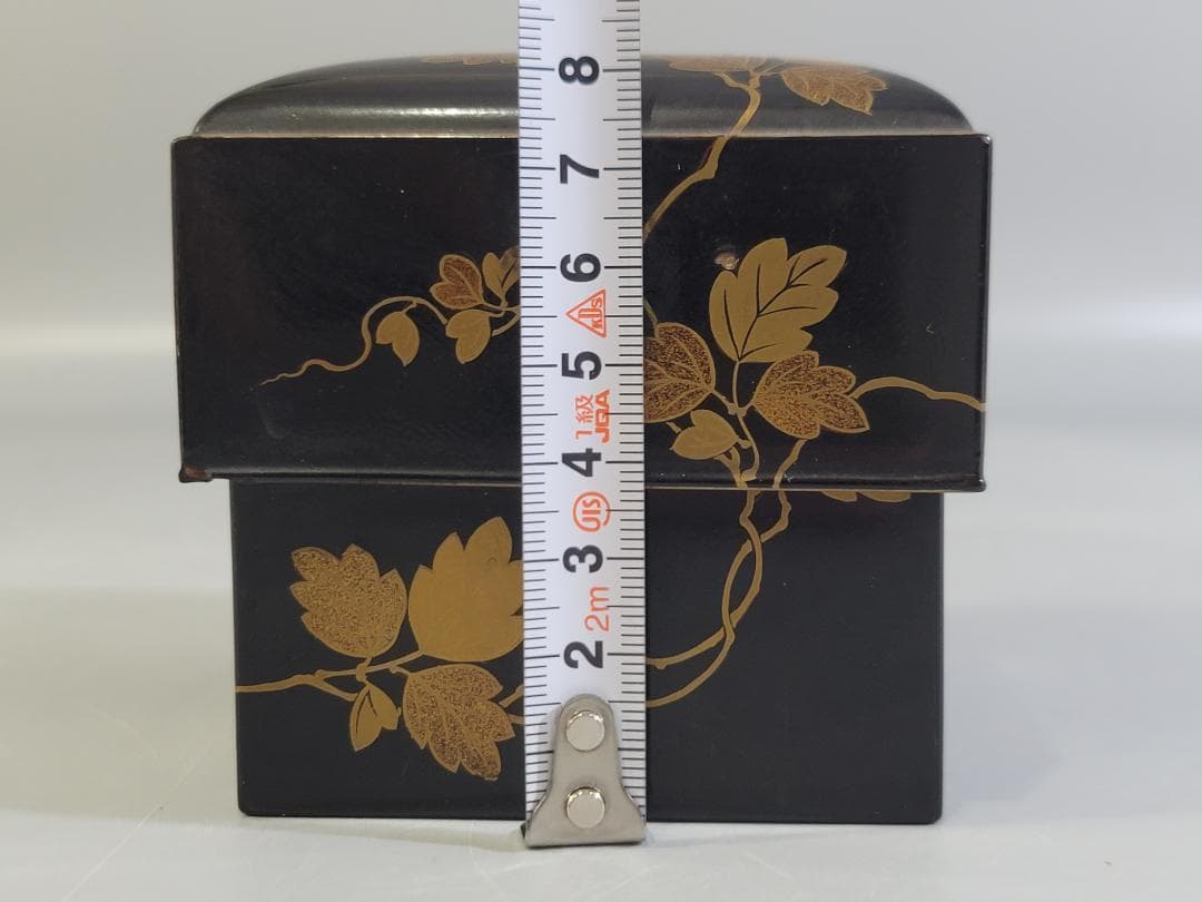 古美術 時代蒔絵 化粧箱 蓋物 DT345