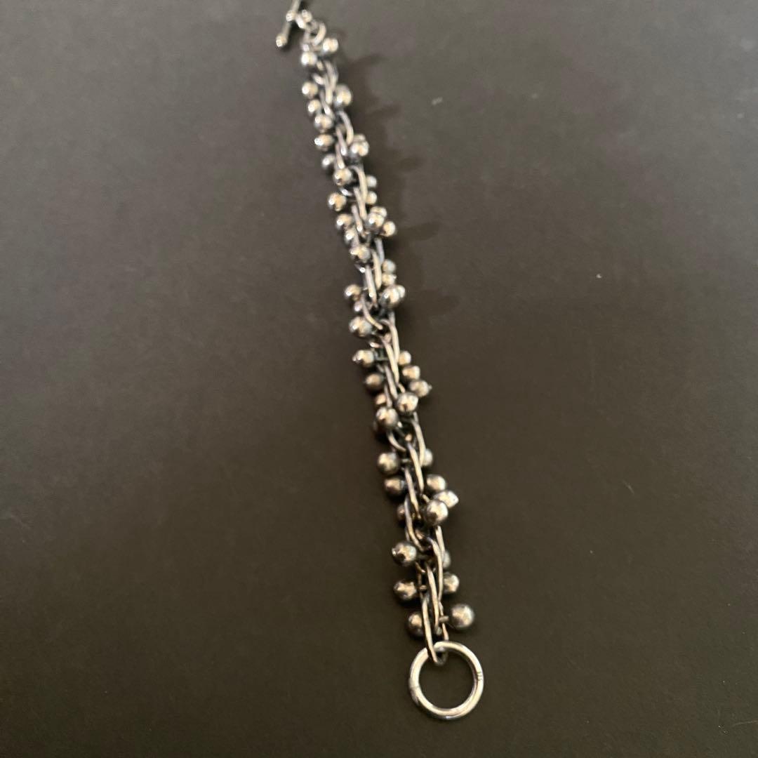 Vintage メキシコ シルバー パール DNA ブレスレット